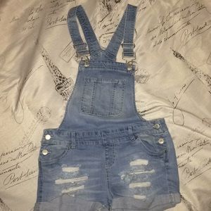 Blue Spice Jeans - Overall ripped shorts Blue Spice Jeans - Overall ripped shorts